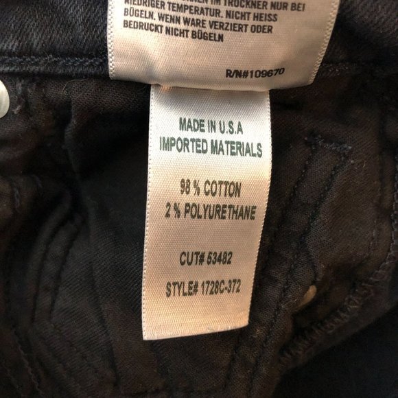 Citizens of Humanity Womens Jeans Olivia Ankle Button Fly Dark Wash 26 - Picture 6 of 6